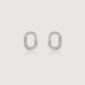 Brinco Elo com Zircônias