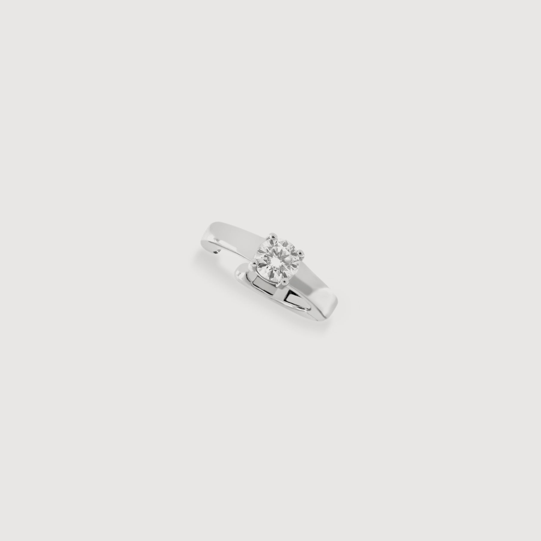 Piercing Click 4mm de Moissanite